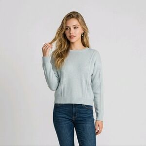 Women’s Mint Green Knit Sweater